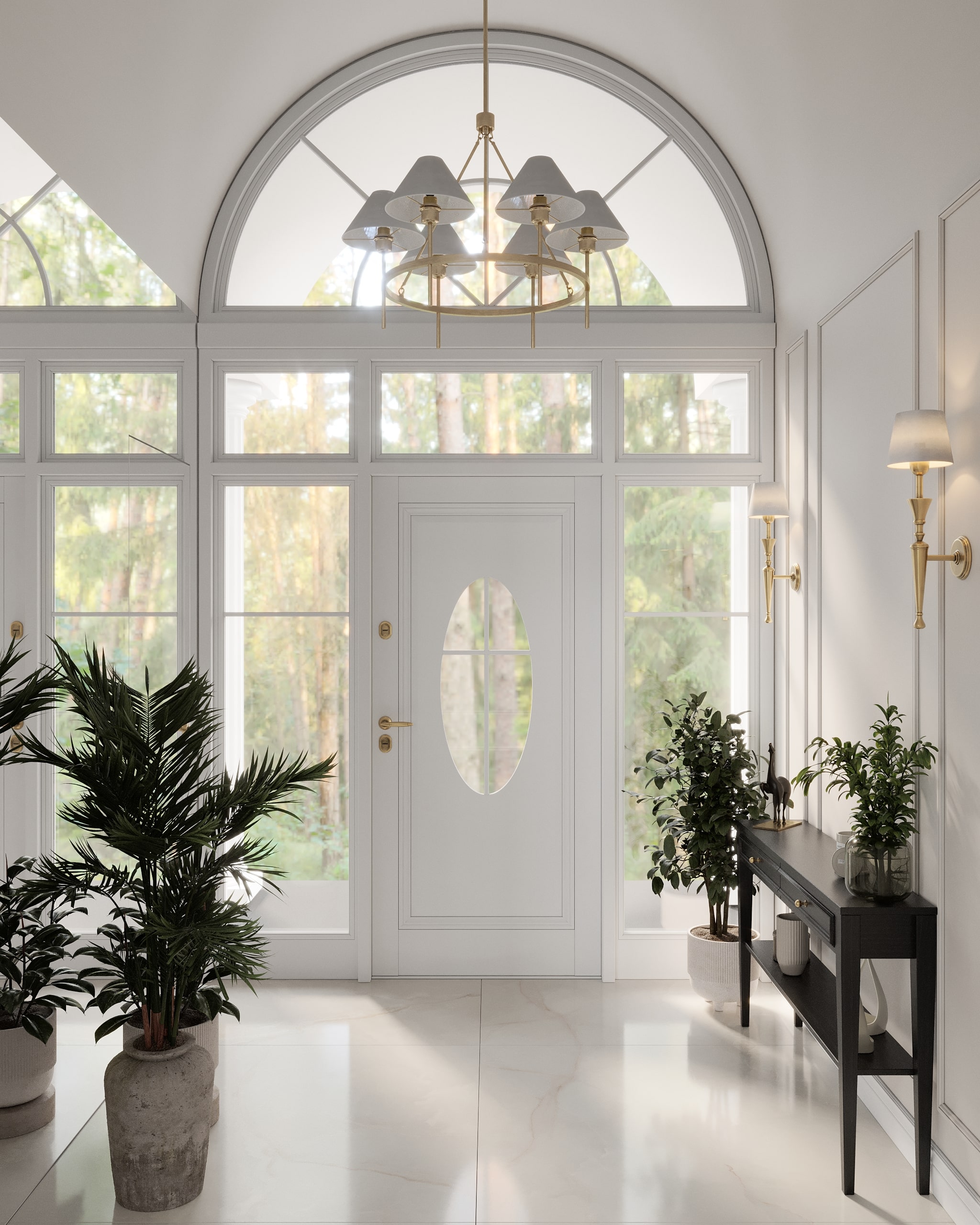 Wizualizacja projektu: Rezydencja nad morzem