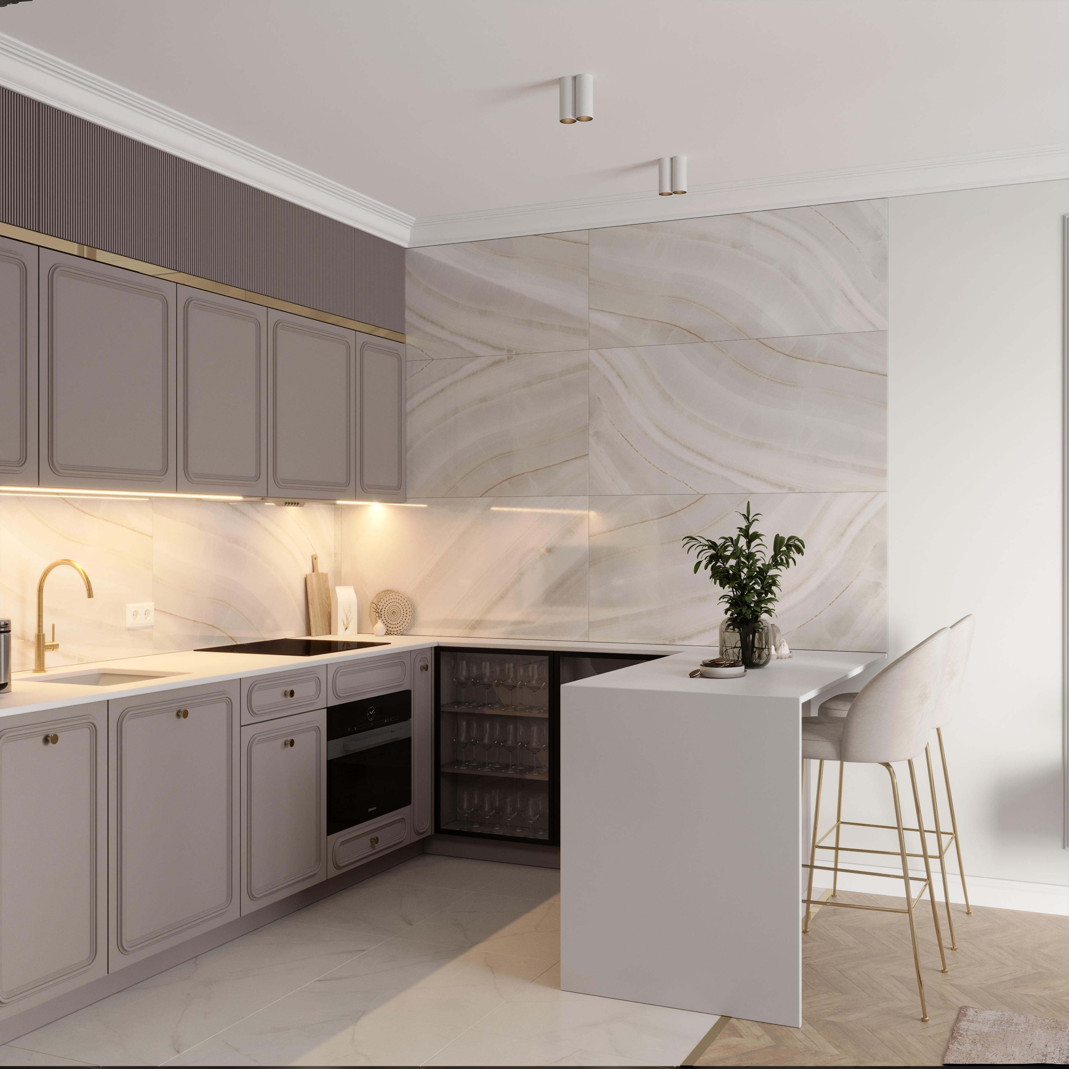 Wizualizacja projektu: Mieszkanie inwestycyjne w Warszawie